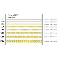 Franco D/C 7,05 mm 45 cm 36 gr 14 K 585