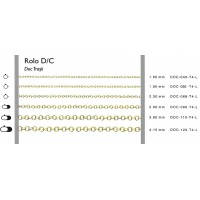Rolo D/C 3,8 mm 45 cm 4,85 gr 14 K 585