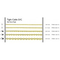 Tight Cable D/C 4,3 mm 45 cm 9,8 gr 14 K 585
