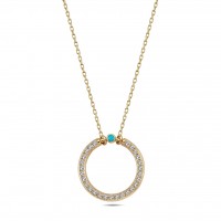  14K Gold Earring with diamond  0,20 ct    