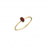  14K Gold Ring with diamond   0,33ct