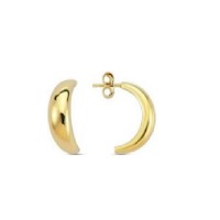 14 K Gold Zircon stone Earring 2,08 gr 