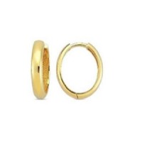 14 K Gold Zircon stone Earring 2,08 gr 