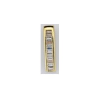  14K Gold Zircon stone Pendant 1,03 gr 