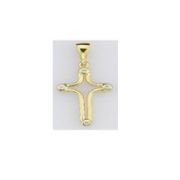  14K Gold Zircon stone Pendant 0,86 gr 