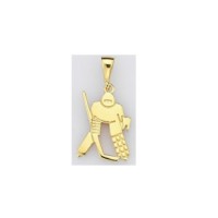  14K Gold Zircon stone Pendant 0,96 gr 