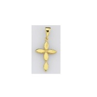  14K Gold Zircon stone Pendant 0,76 gr 