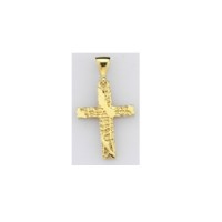  14K Gold Zircon stone Pendant 0,8 gr 