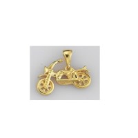  14K Gold Zircon stone Pendant 1,5 gr 