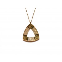 Silver    necklace    with    pendant                                     156-925K
