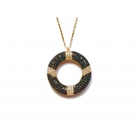 Silver    necklace    with    pendant                                     158-925K