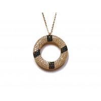 Silver    necklace    with    pendant                                     164-925K
