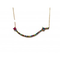 Silver    necklace    with    pendant                                     168-925K