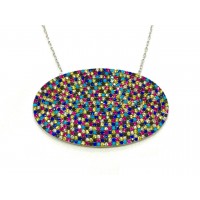 Silver    necklace    with    pendant                                     40-925K