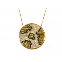 Silver    necklace    with    pendant                                     68-925K