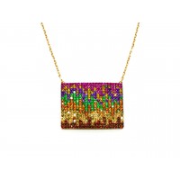 Silver    necklace    with    pendant                                     84-925K