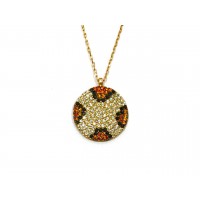 Silver    necklace    with    pendant                                     90-925K