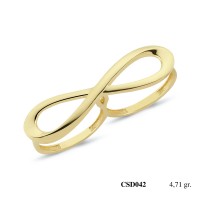  Silver Ring with stone CSD042-925K