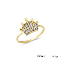 Silver Ring with stone CSD062-925K