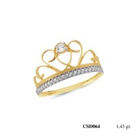  Silver Ring with stone CSD064-925K