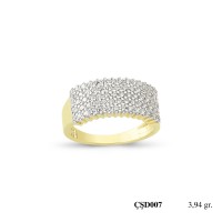  Silver Ring with stone CSD07-925K