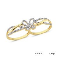  Silver Ring with stone CSD078-925K