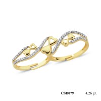  Silver Ring with stone CSD079-925K