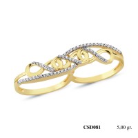  Silver Ring with stone CSD081-925K