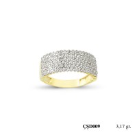  Silver Ring with stone CSD09-925K