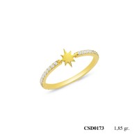 Silver Ring with stone CSD173-925K