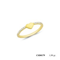  Silver Ring with stone CSD179-925K