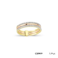  Silver Ring with stone CSD19-925K