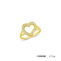  Silver Ring with stone CSD208-925K