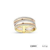  Silver Ring with stone CSD22-925K