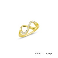  Silver Ring with stone CSD222-925K