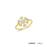  Silver Ring with stone CSD239-925K