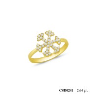  Silver Ring with stone CSD241-925K