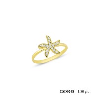  Silver Ring with stone CSD248-925K