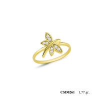  Silver Ring with stone CSD261-925K