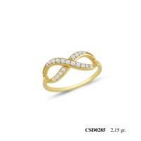  Silver Ring with stone CSD285-925K