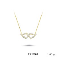 Silver    necklace    with    pendant                                          FRH001-925K