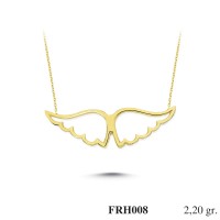 Silver    necklace    with    pendant                                          FRH008-925K