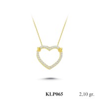 Silver    necklace    with    pendant                                          KLP065-925K