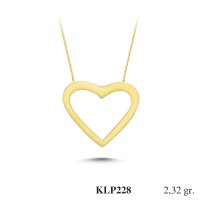  Gold Zircon Stone Necklace 2,2272 gr 