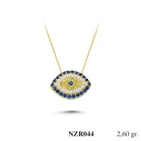 Silver    necklace    with    pendant                                     NZR044-925K