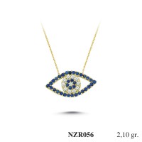 Silver    necklace    with    pendant                                     NZR056-925K