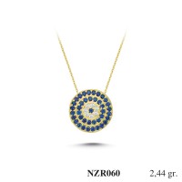 Silver    necklace    with    pendant                                     NZR060-925K