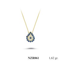 Silver    necklace    with    pendant                                     NZR061-925K