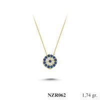 Silver    necklace    with    pendant                                     NZR062-925K