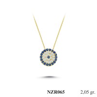 Silver    necklace    with    pendant                                     NZR065-925K